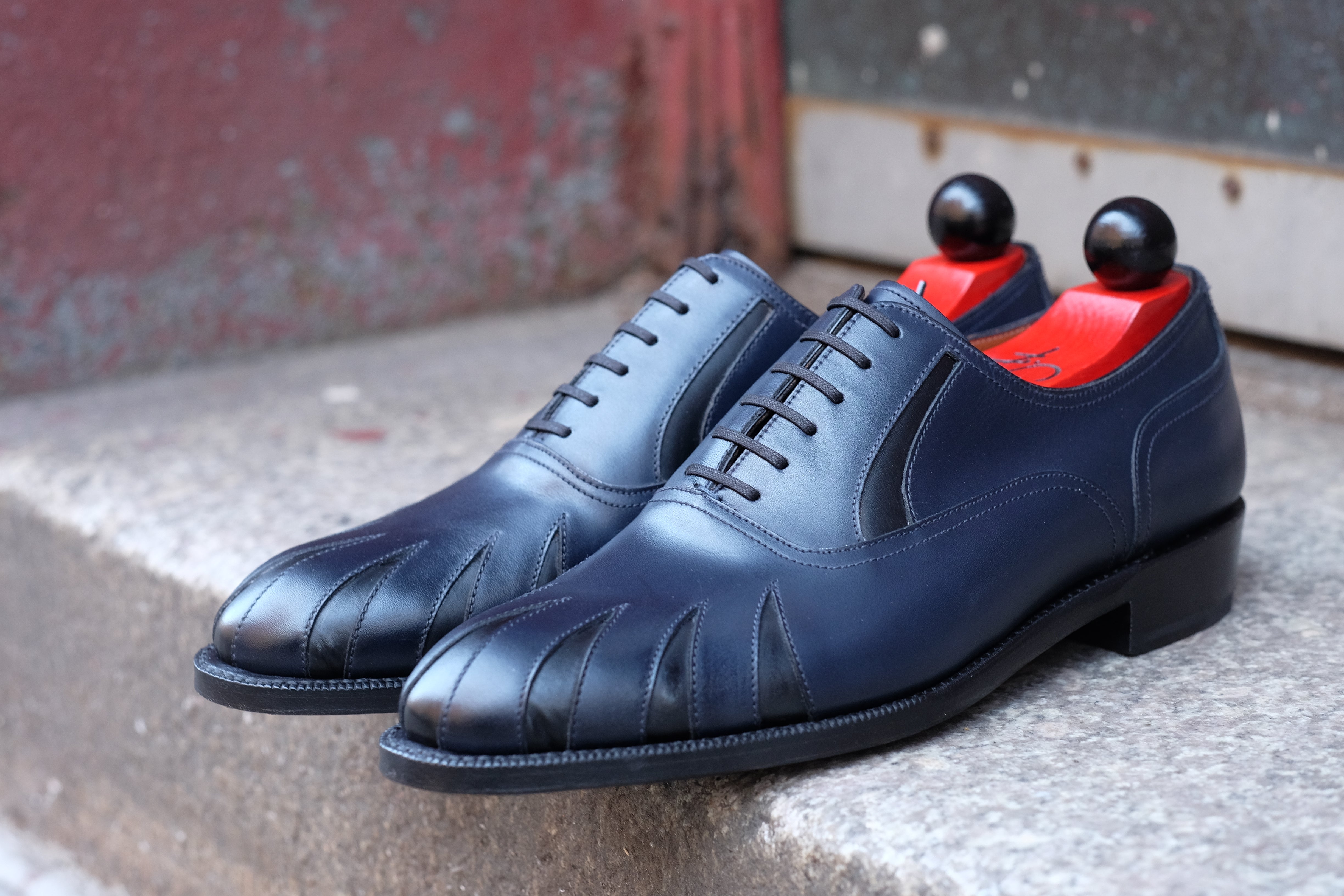 Tiger's Claw - MTO - Midnight Calf / Black Calf - NGT Last - Single Leather Sole