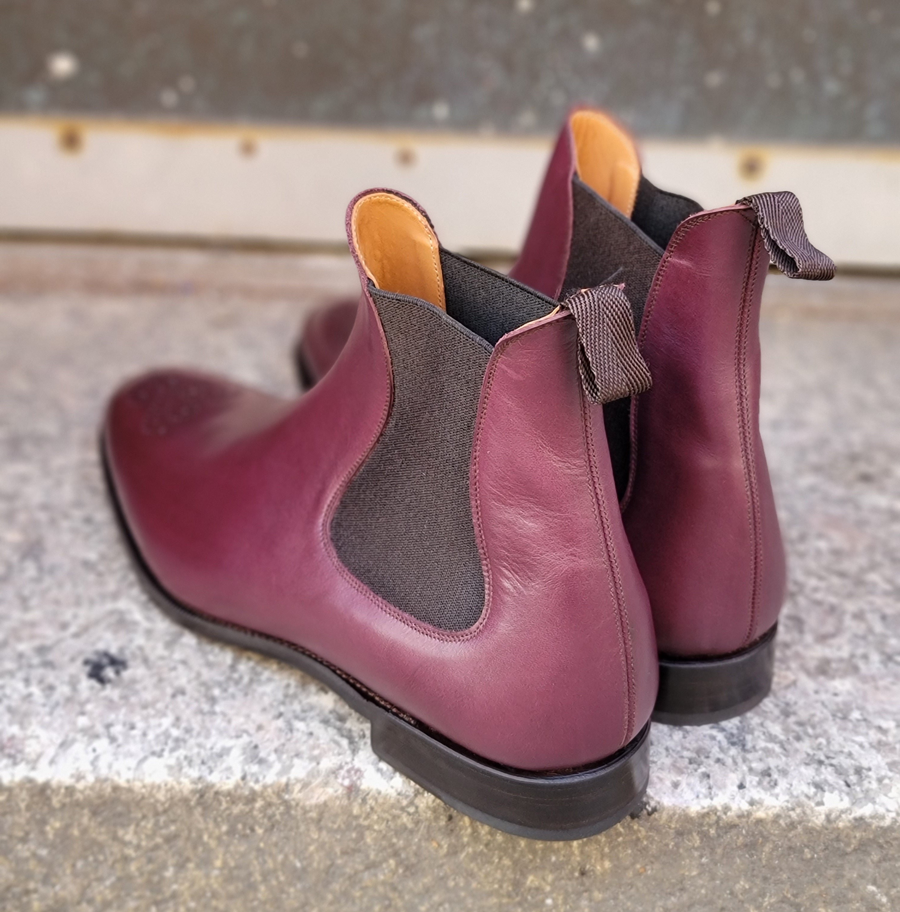 Highland - MTO - Orchid Calf - NGT Last - Single Leather Sole