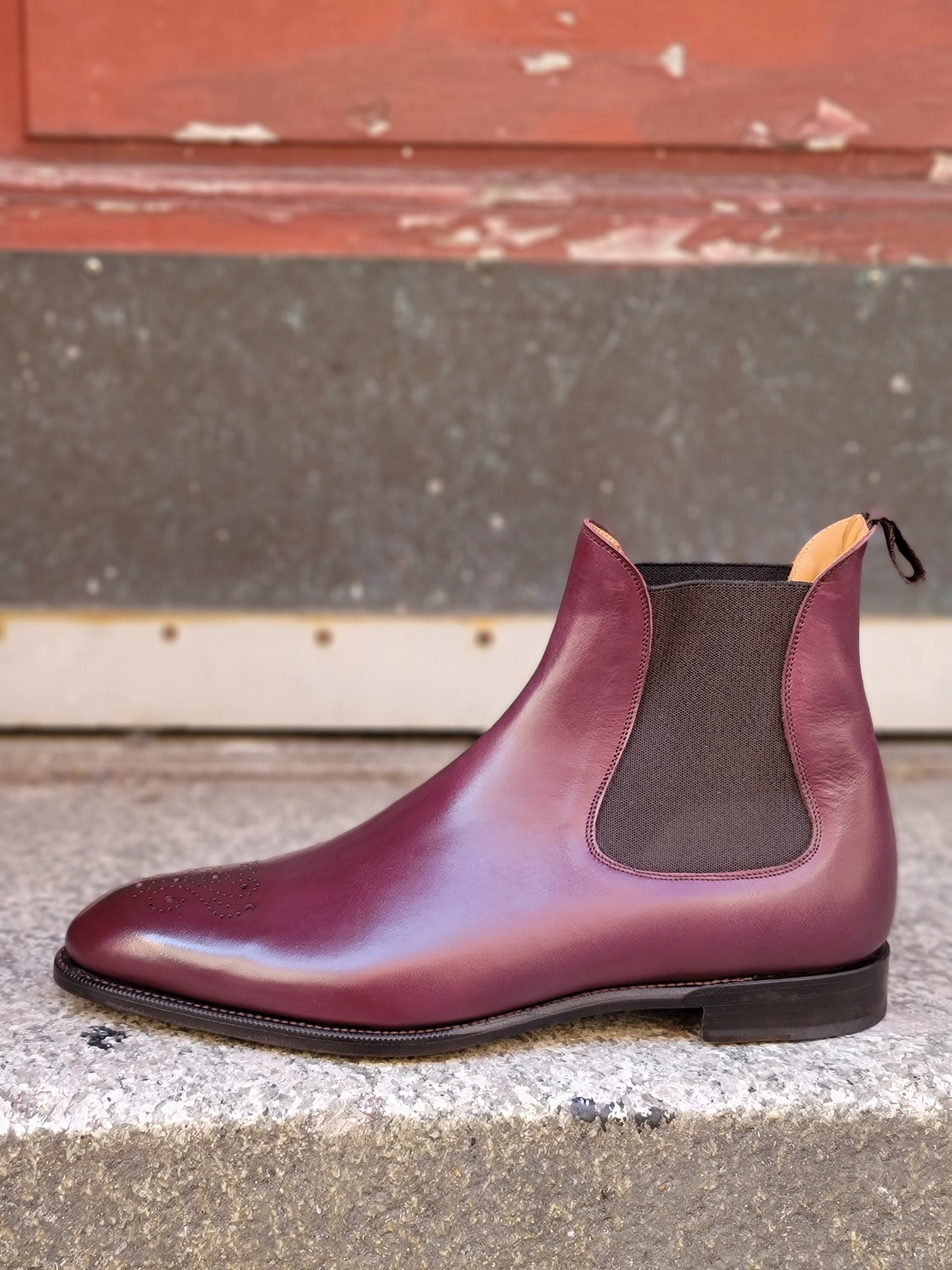 Highland - MTO - Orchid Calf - NGT Last - Single Leather Sole