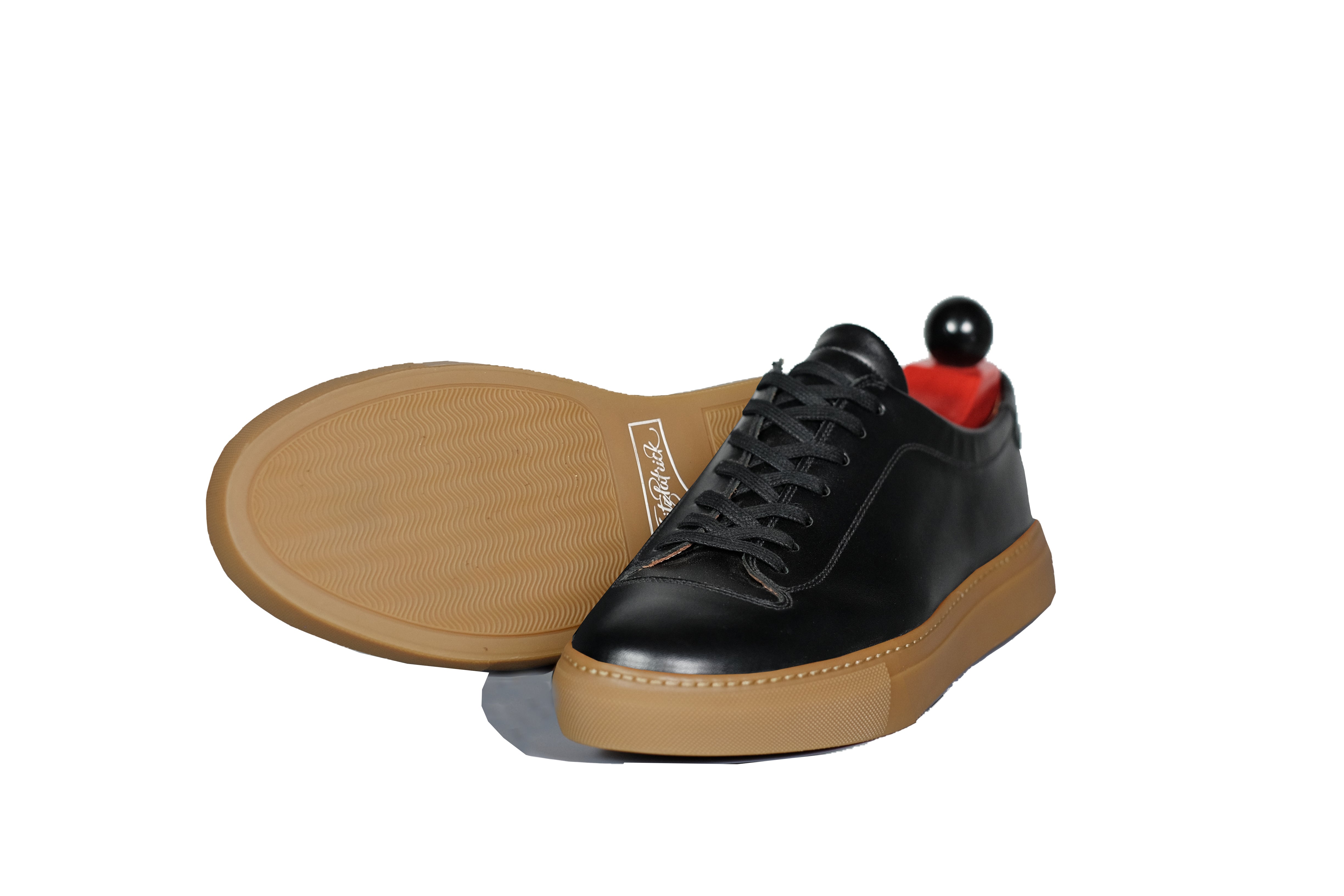 Olympia - MTO - Black Calf / Gum Sole