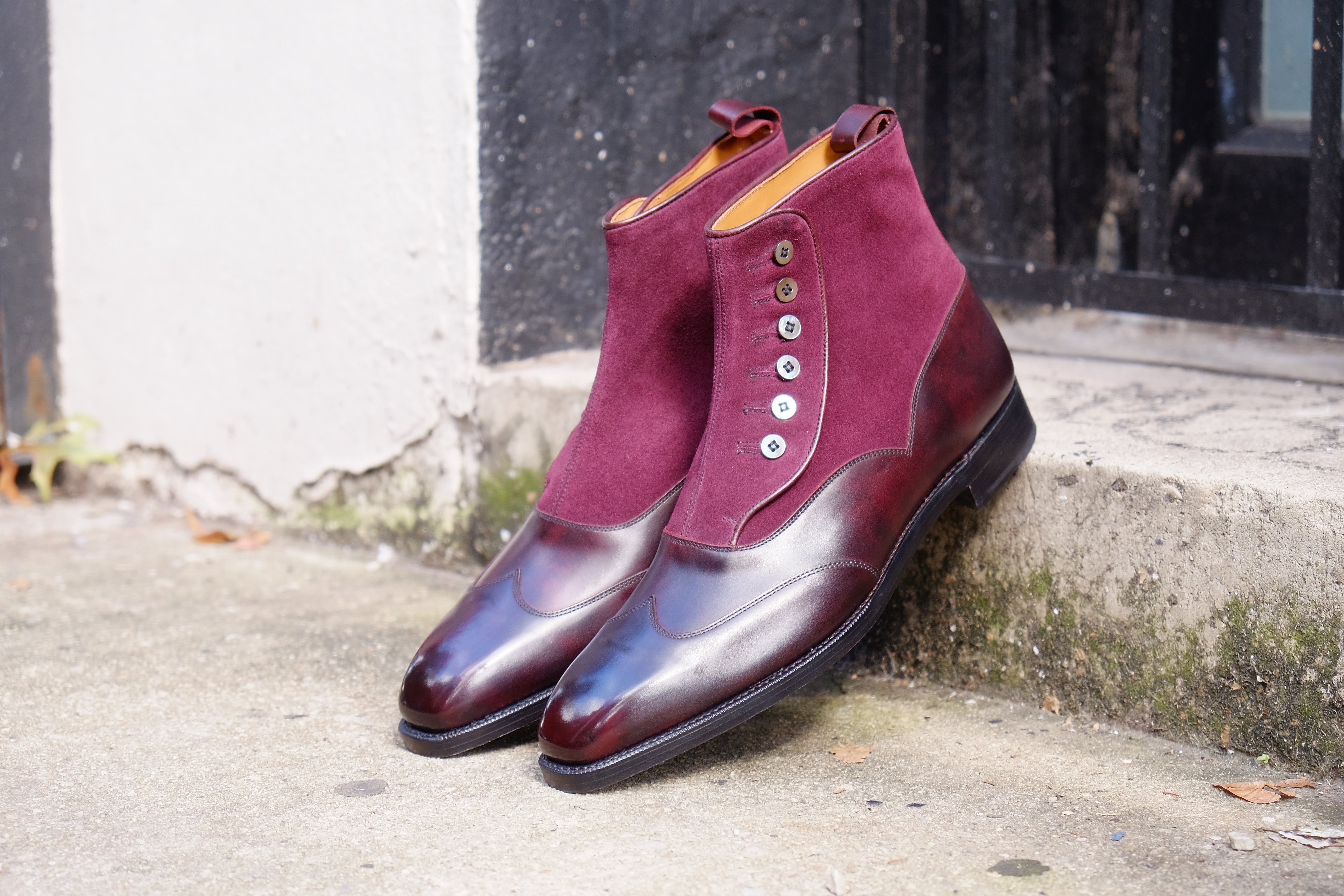 Northbend - MTO - Plum Museum Calf / Regal Purple Suede - MGF Last - Single Leather Sole