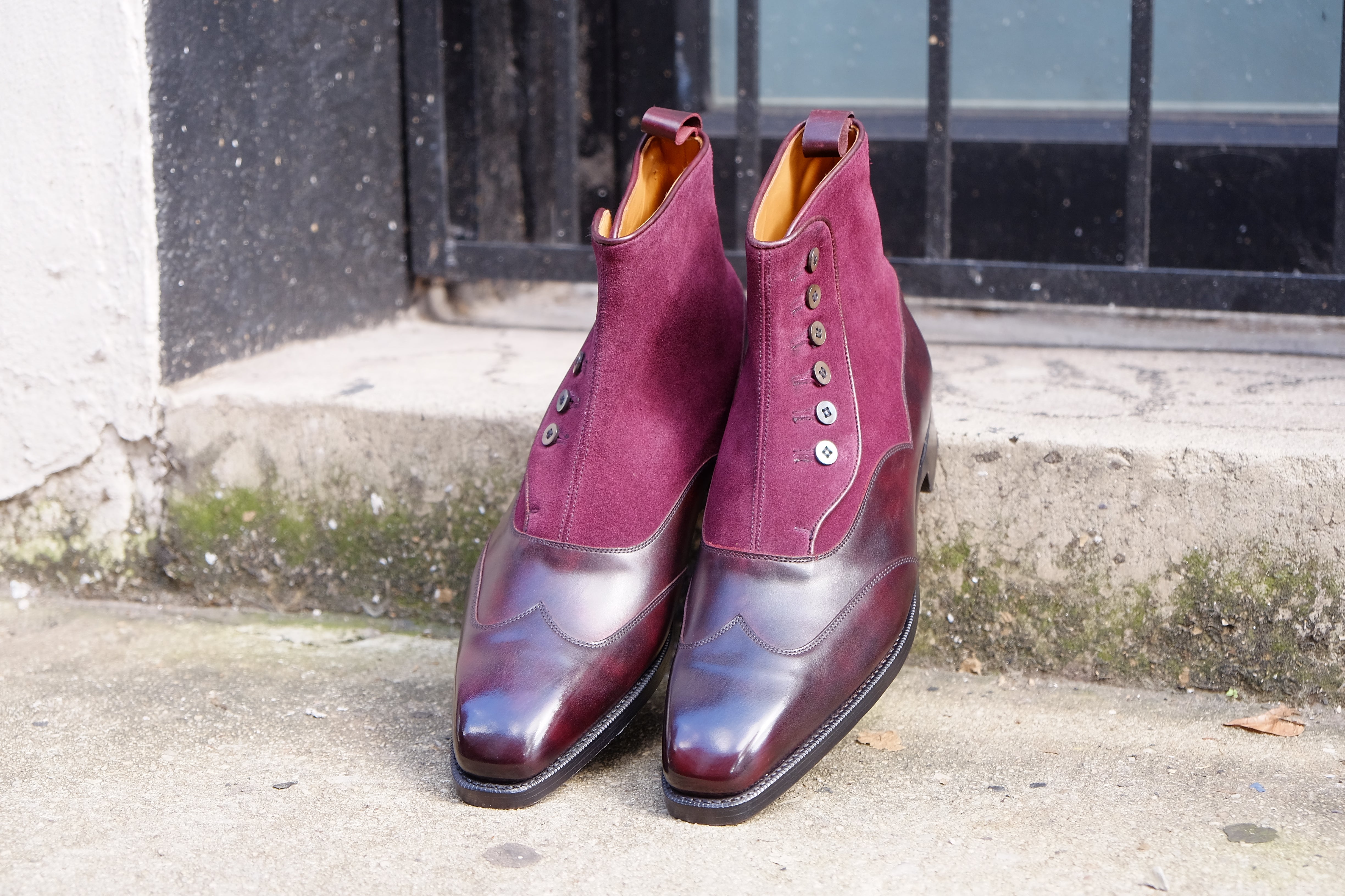 Northbend - MTO - Plum Museum Calf / Regal Purple Suede - MGF Last - Single Leather Sole