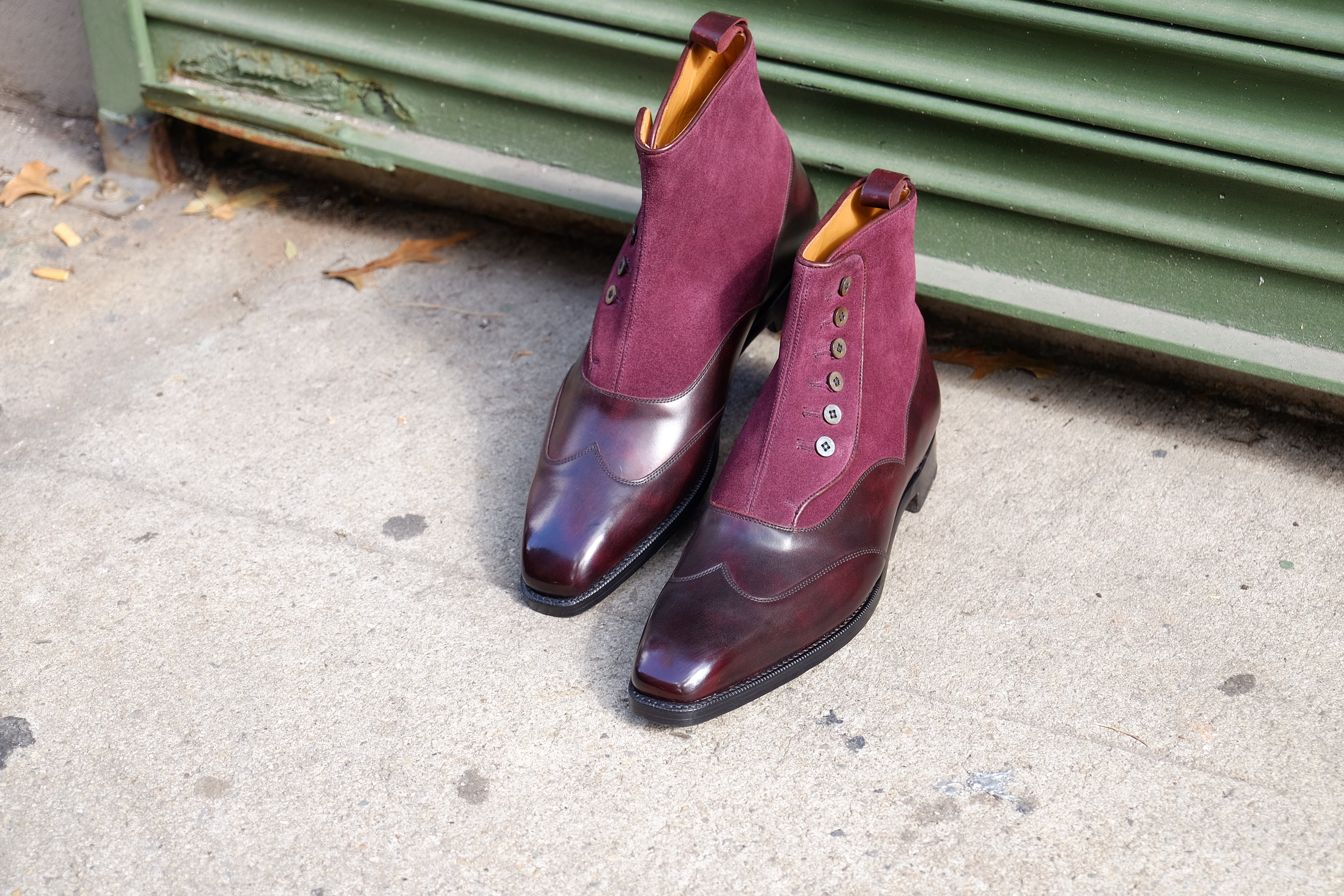 Northbend - MTO - Plum Museum Calf / Regal Purple Suede - MGF Last - Single Leather Sole