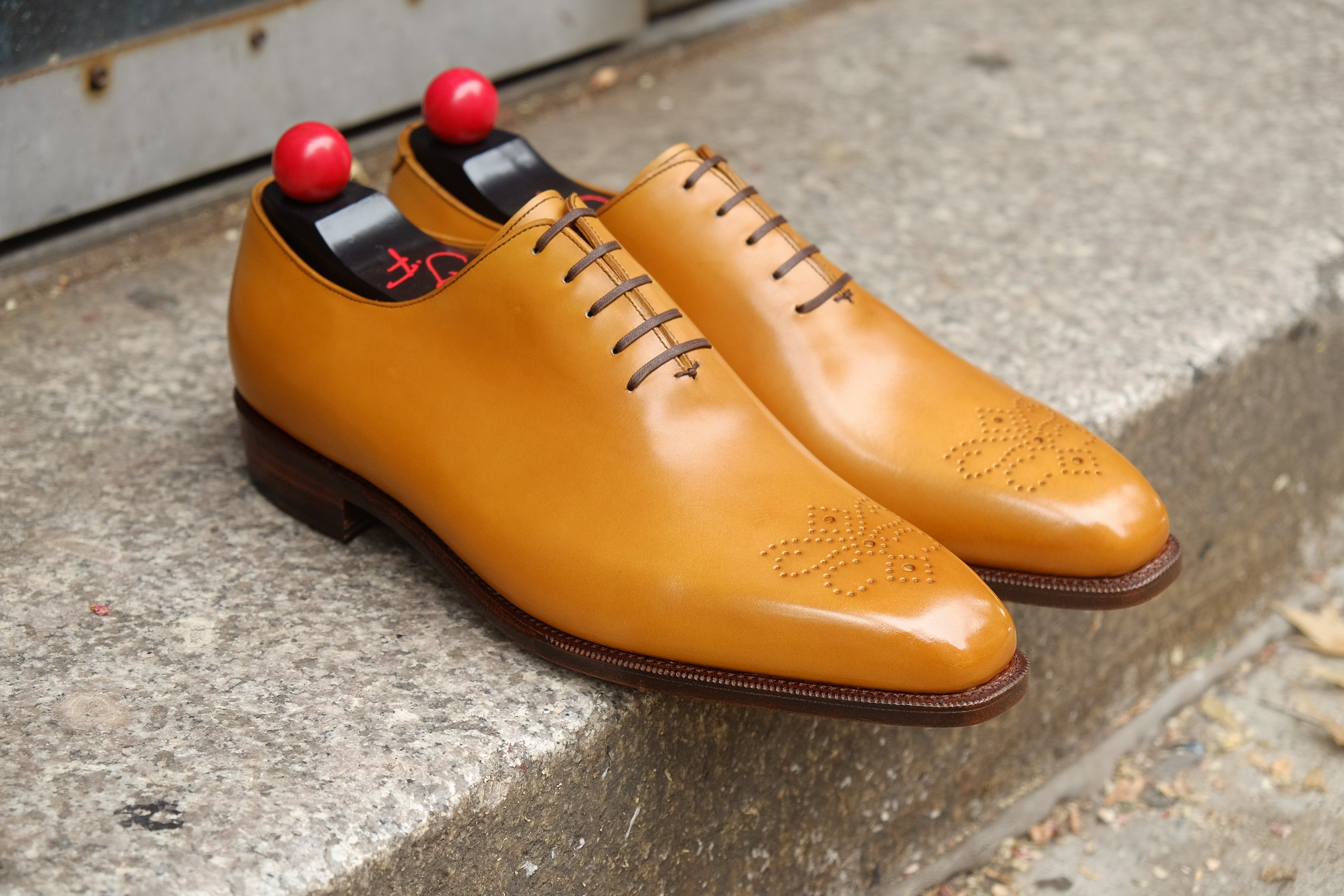 Kirkland - MTO - Shaded Tan Calf - MGF Last - Single Leather Sole