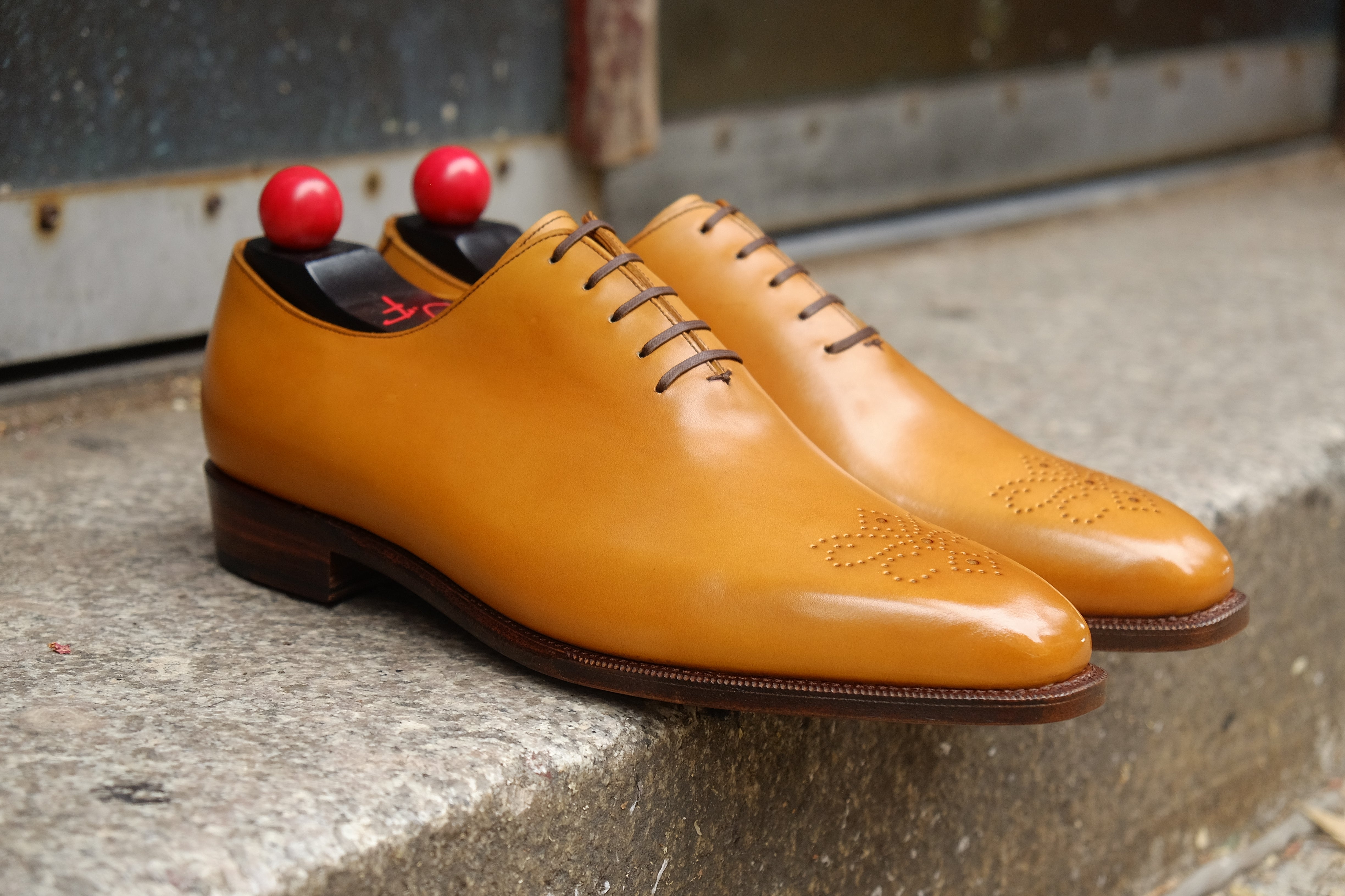 Kirkland - MTO - Shaded Tan Calf - MGF Last - Single Leather Sole