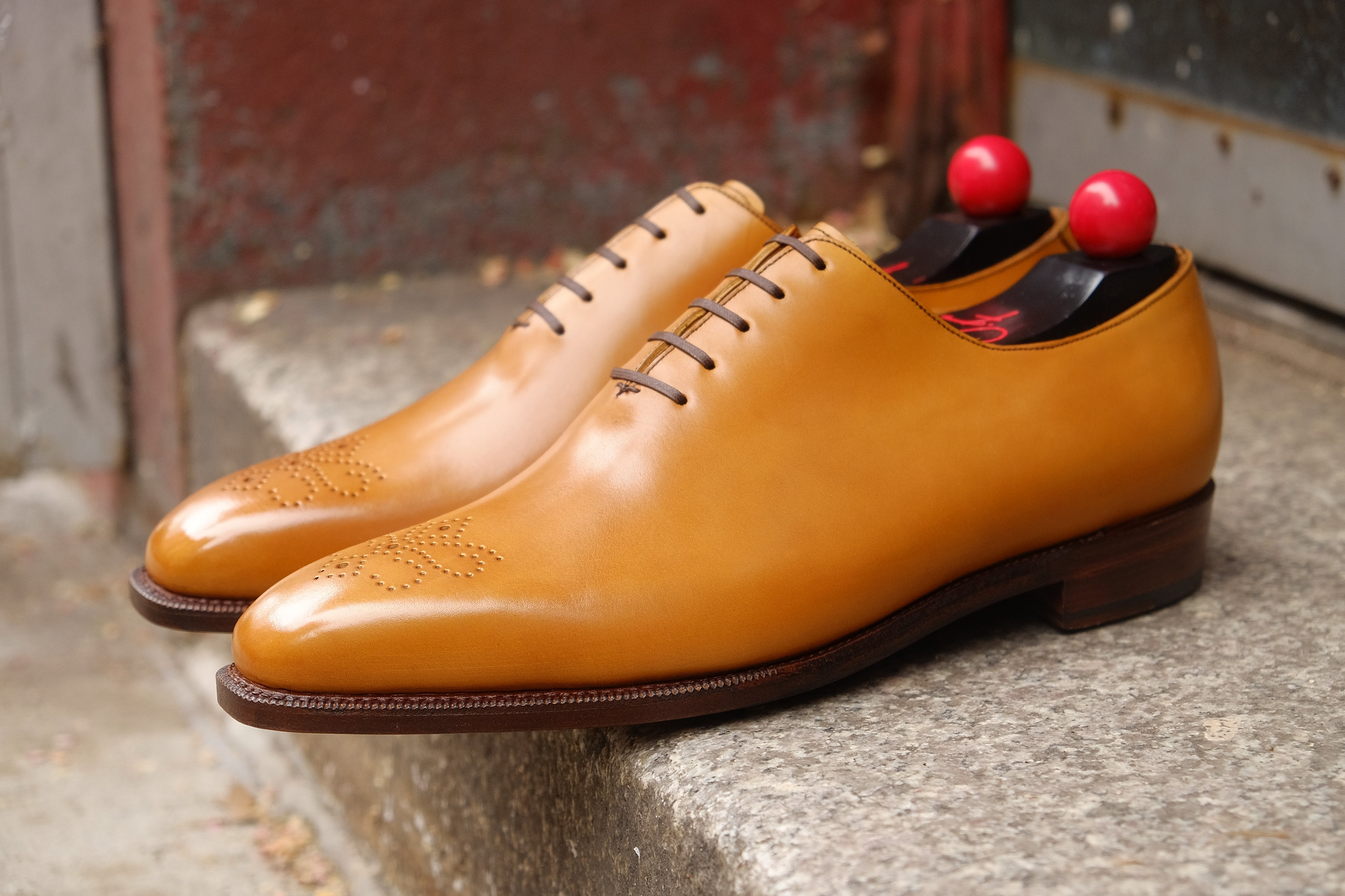 Kirkland - MTO - Shaded Tan Calf - MGF Last - Single Leather Sole