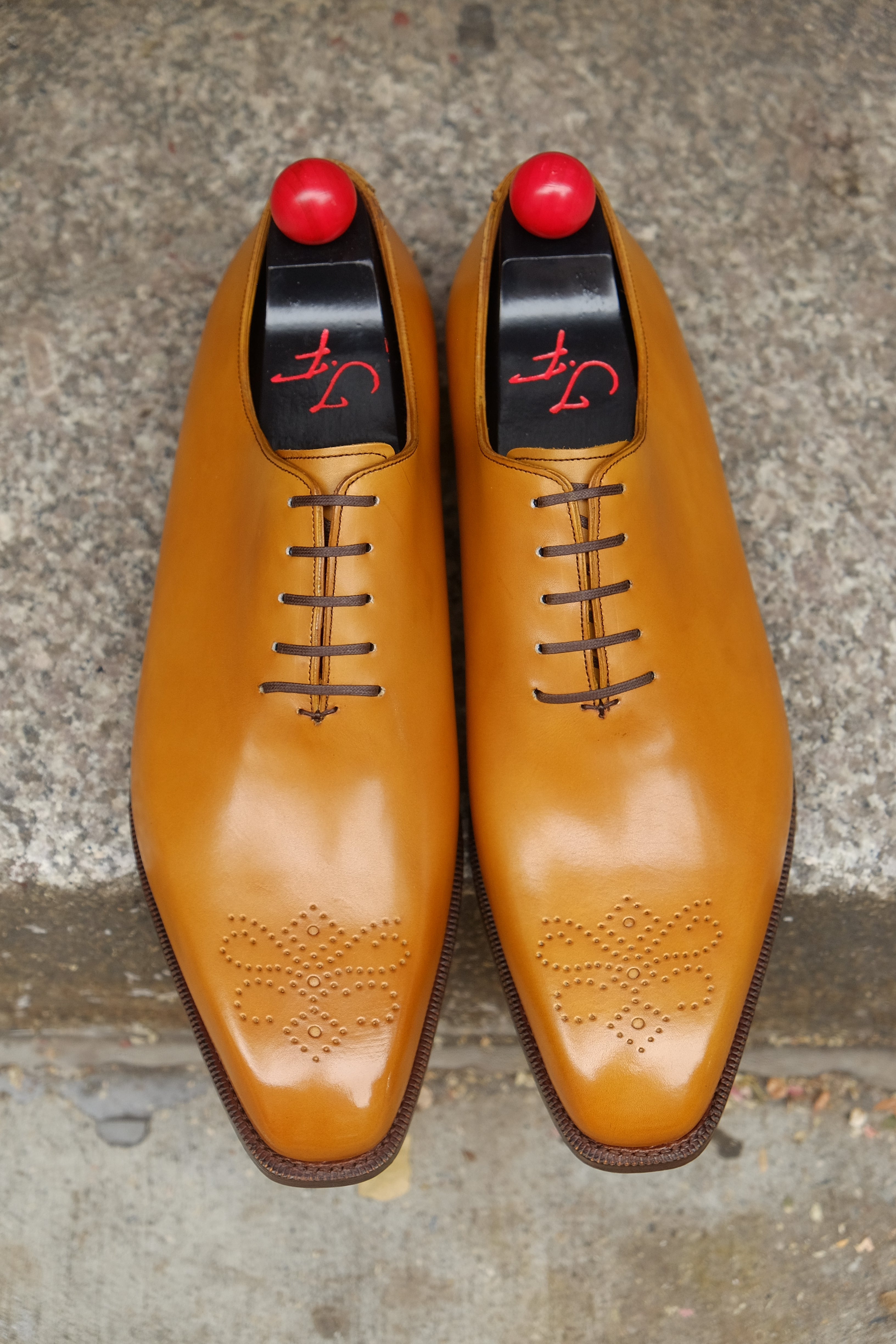 Kirkland - MTO - Shaded Tan Calf - MGF Last - Single Leather Sole