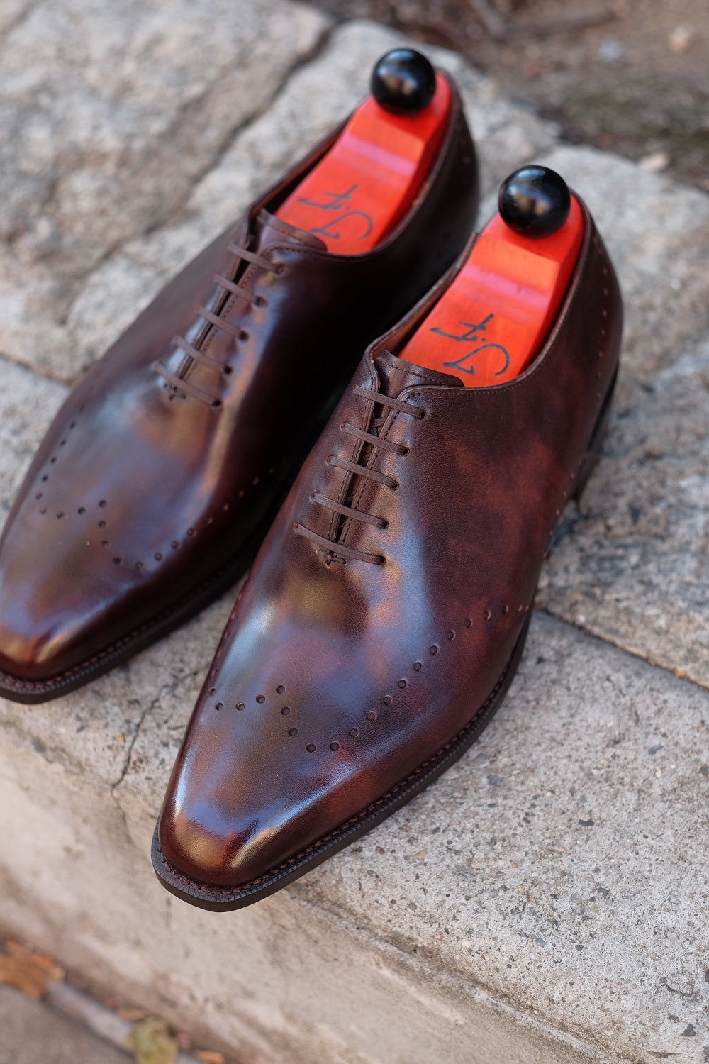 Tony II - Dark Brown Museum Calf - DISCONTINUED