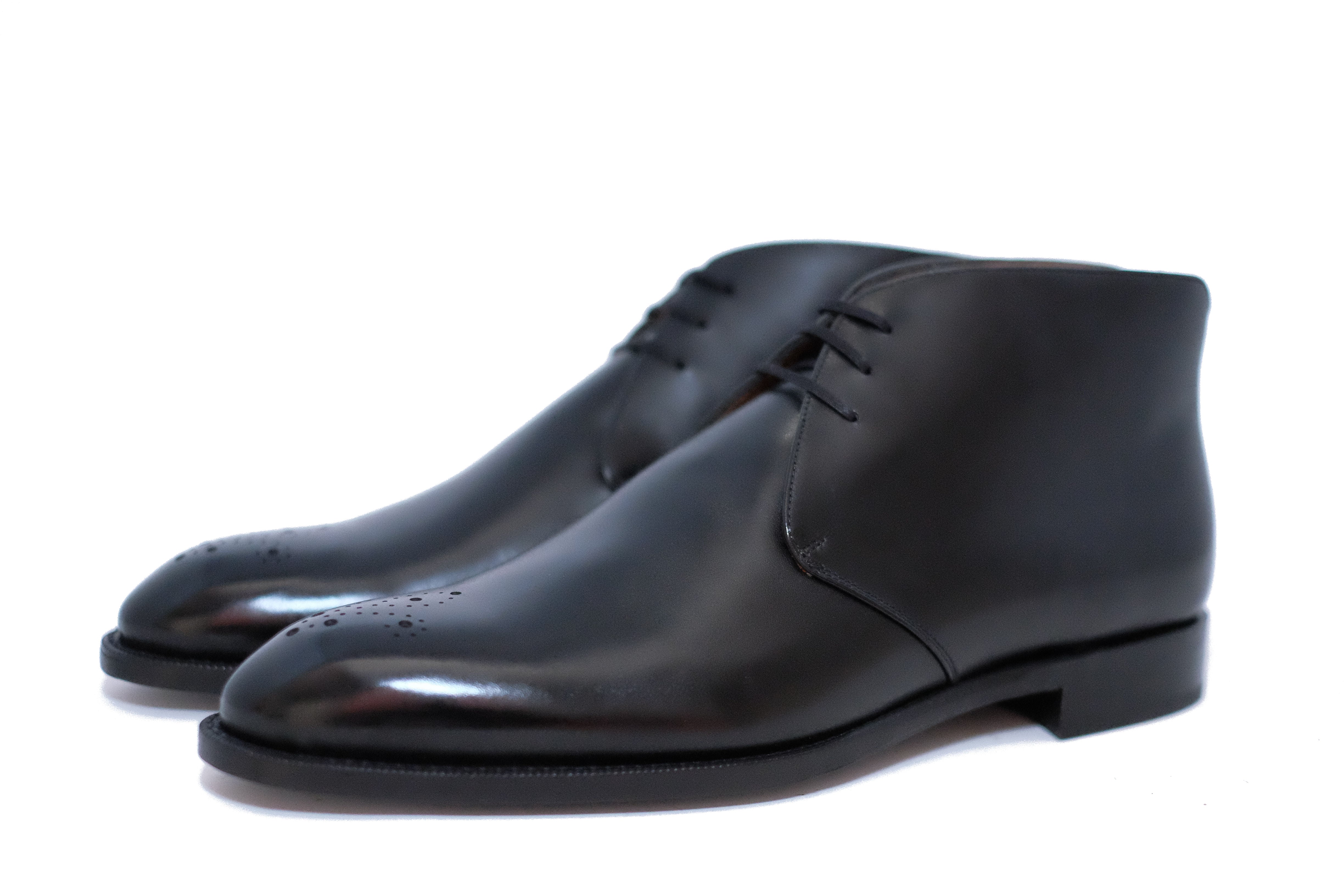 Georgetown - MTO - Black Calf - NGT Last - Single Leather Sole