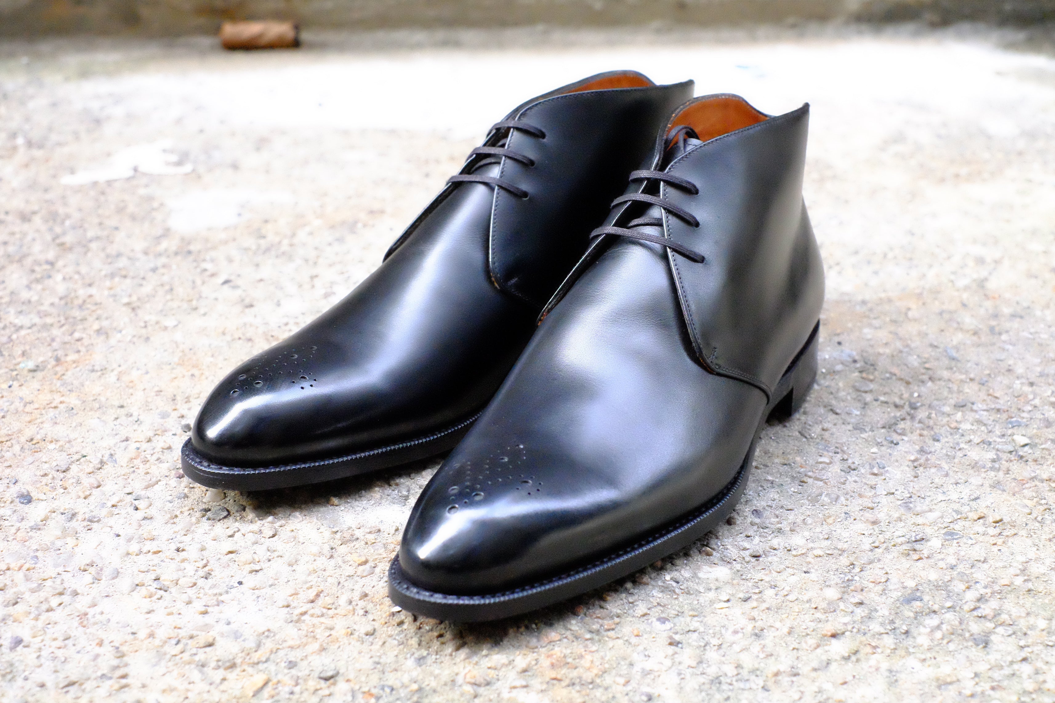 Georgetown - MTO - Black Calf - NGT Last - Single Leather Sole