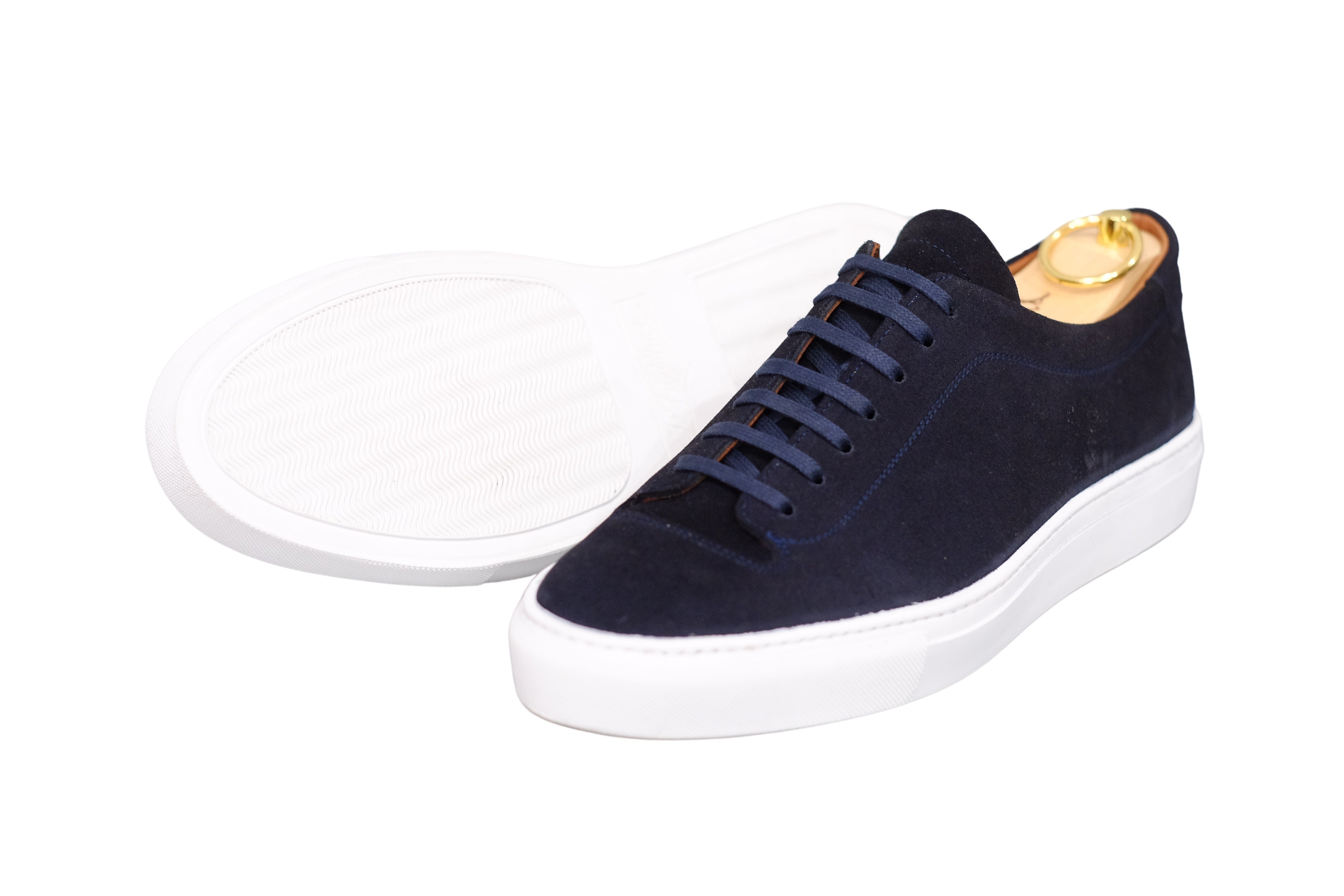 Olympia - Dark Sapphire Suede / White Sole