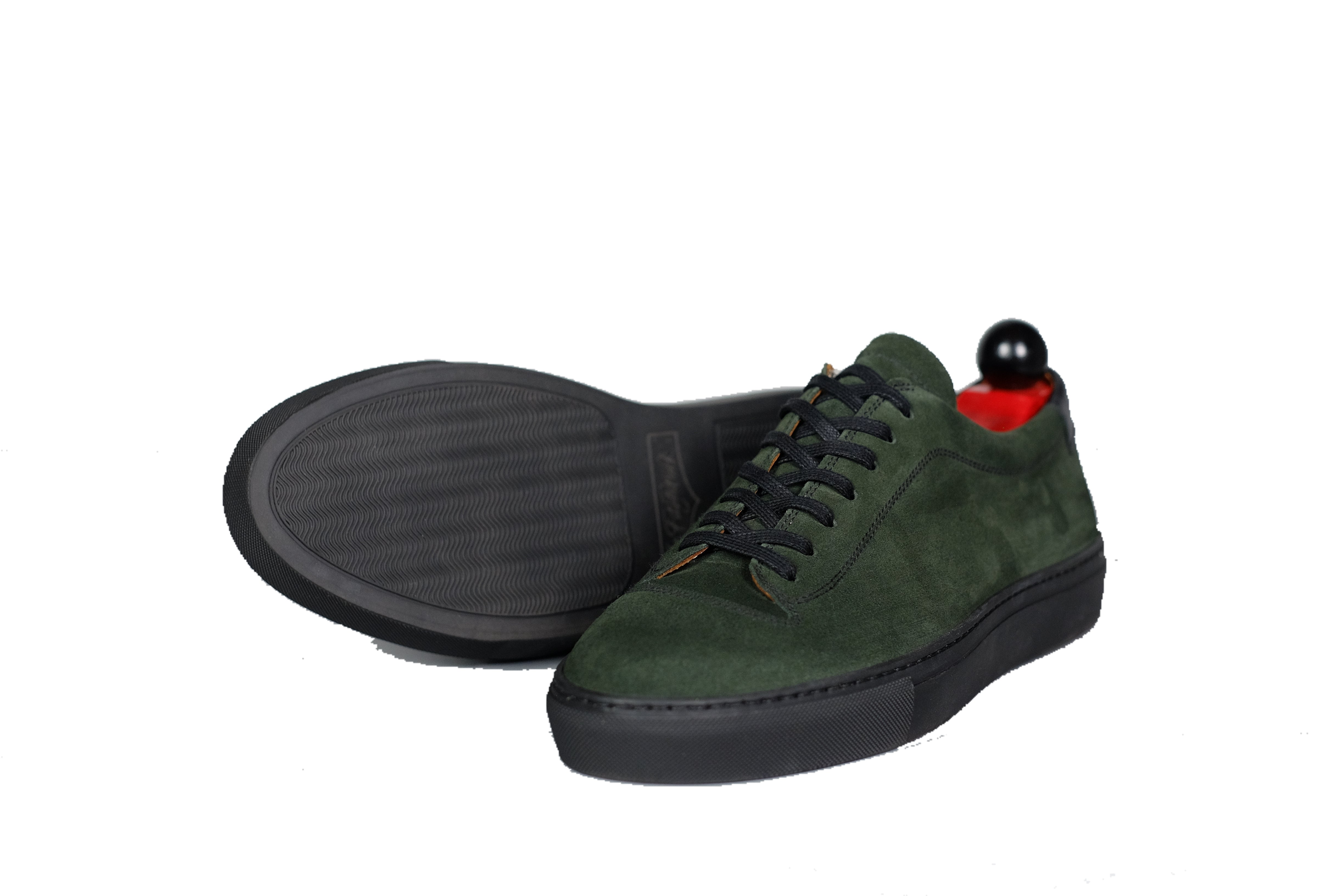 Olympia - Kale Suede / Black Sole