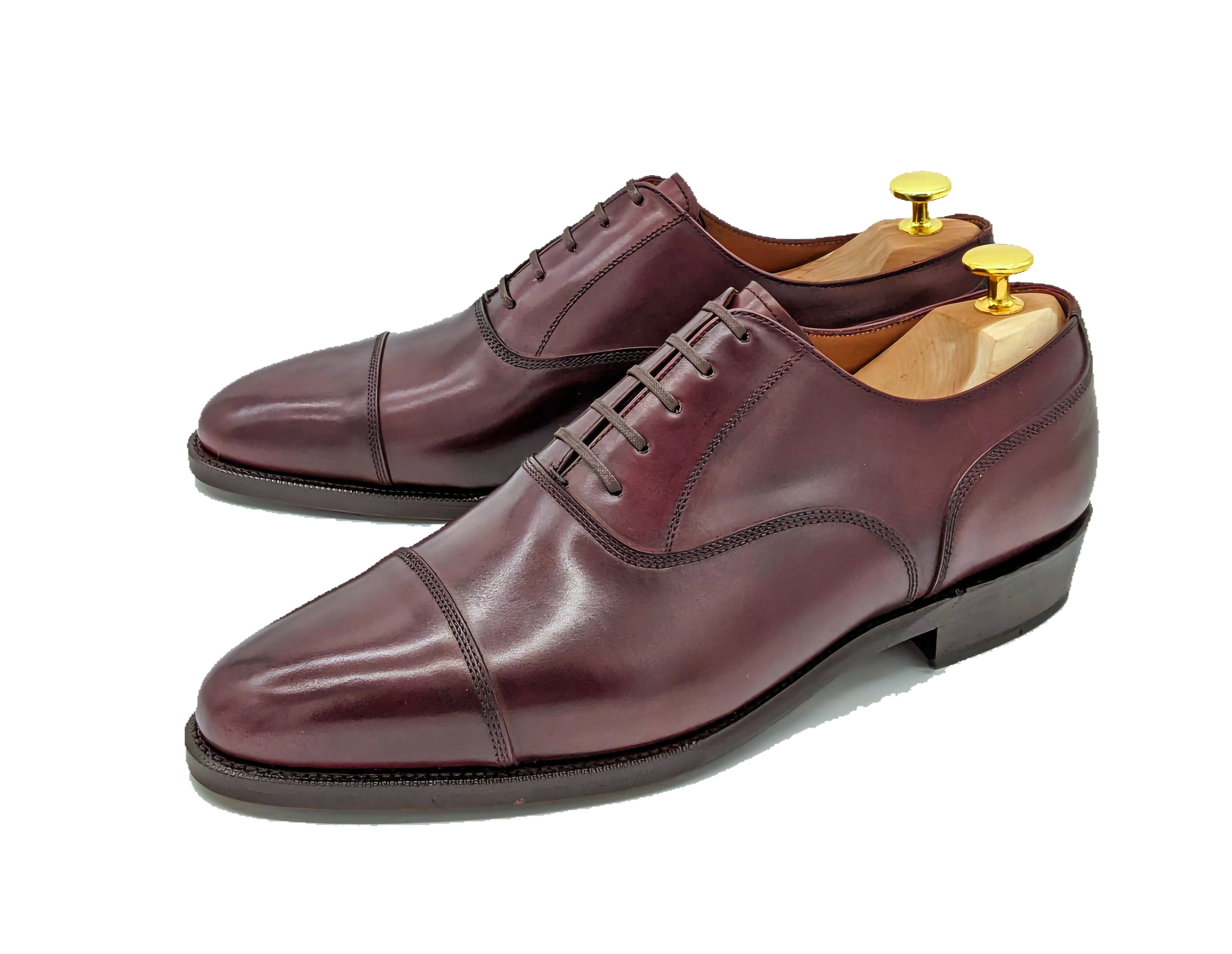 Magnolia - MTO - Sangria - TMG Last - Single Leather Sole