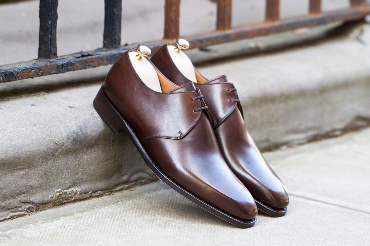 Fremont - MTO - Dark Mahogany Calf - MGF Last - Single Leather Sole