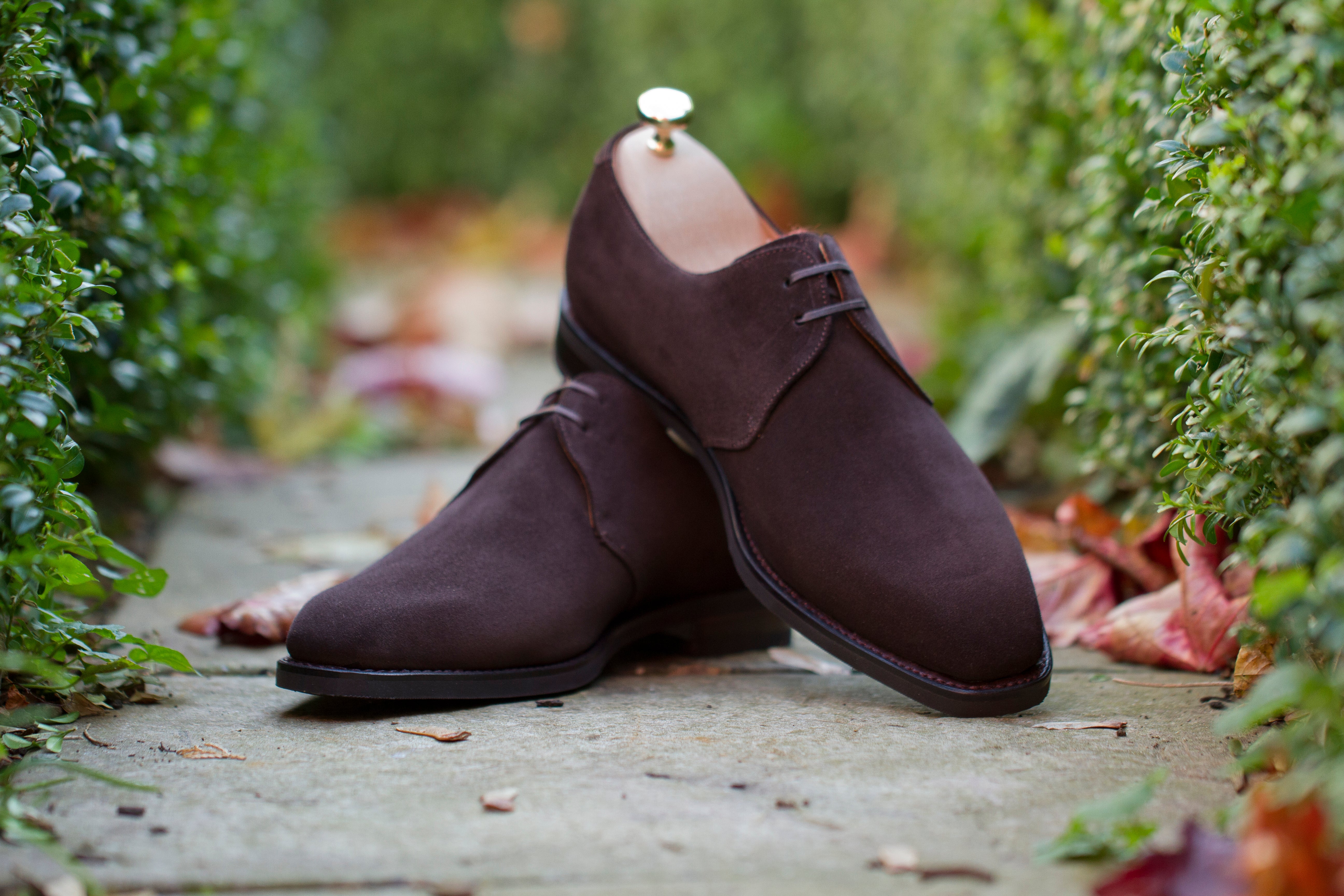 Fremont - MTO - Bitter Chocolate Suede - MGF Last - City Rubber Sole