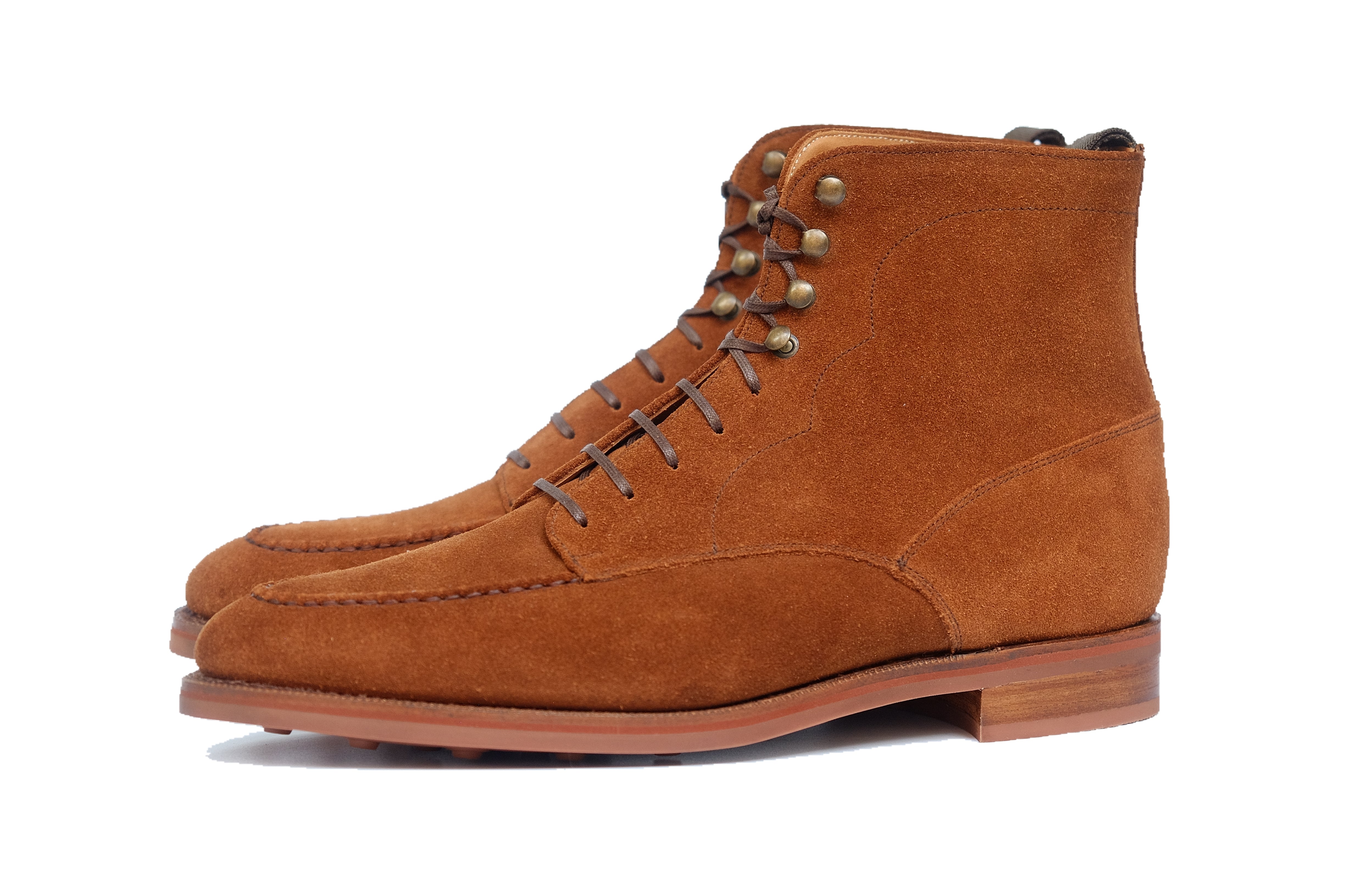 Bremerton - MTO - Snuff Suede - TMG Last - Single Brick Country Rubber Sole