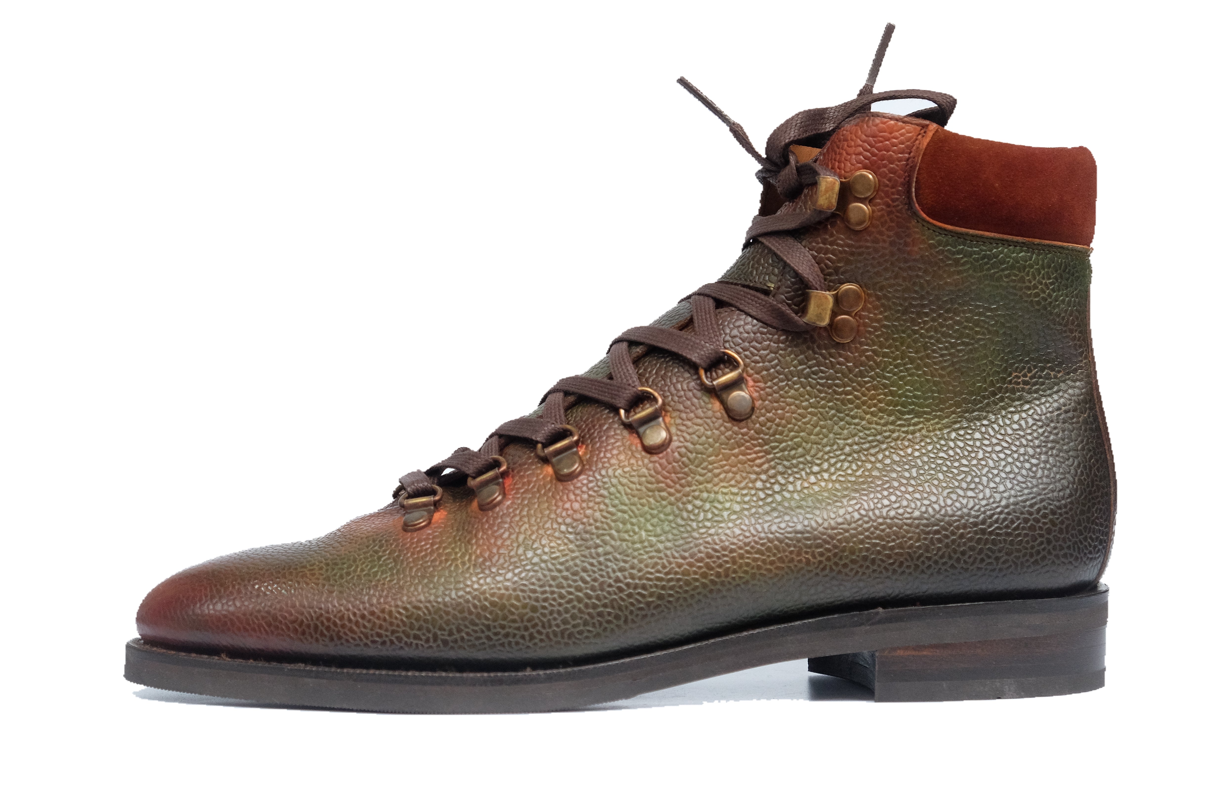 Patina Petrol Forest - MTO - Snoqualmie - TMG Last - City Rubber Sole