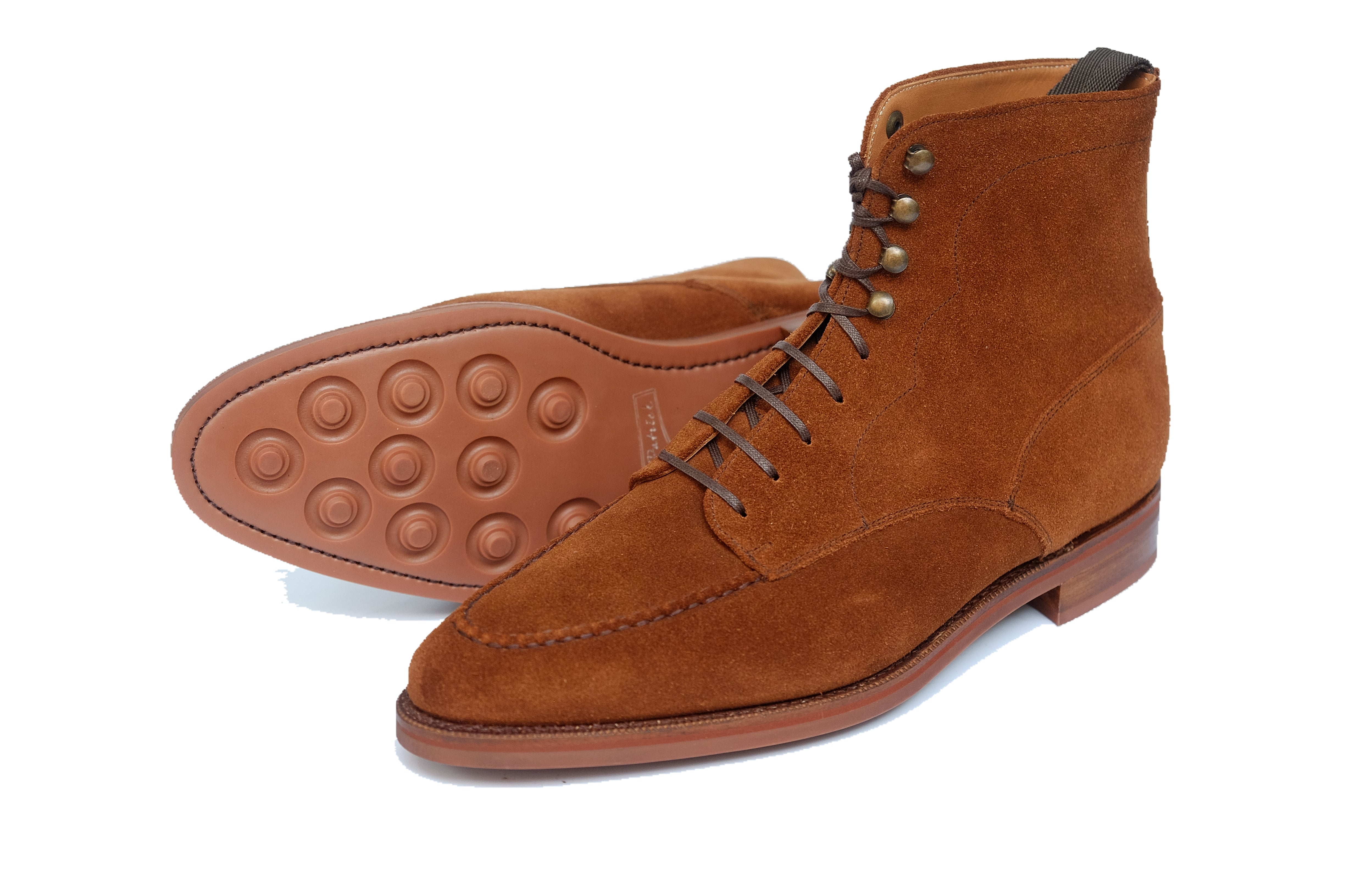 Bremerton - MTO - Snuff Suede - TMG Last - Single Brick Country Rubber Sole