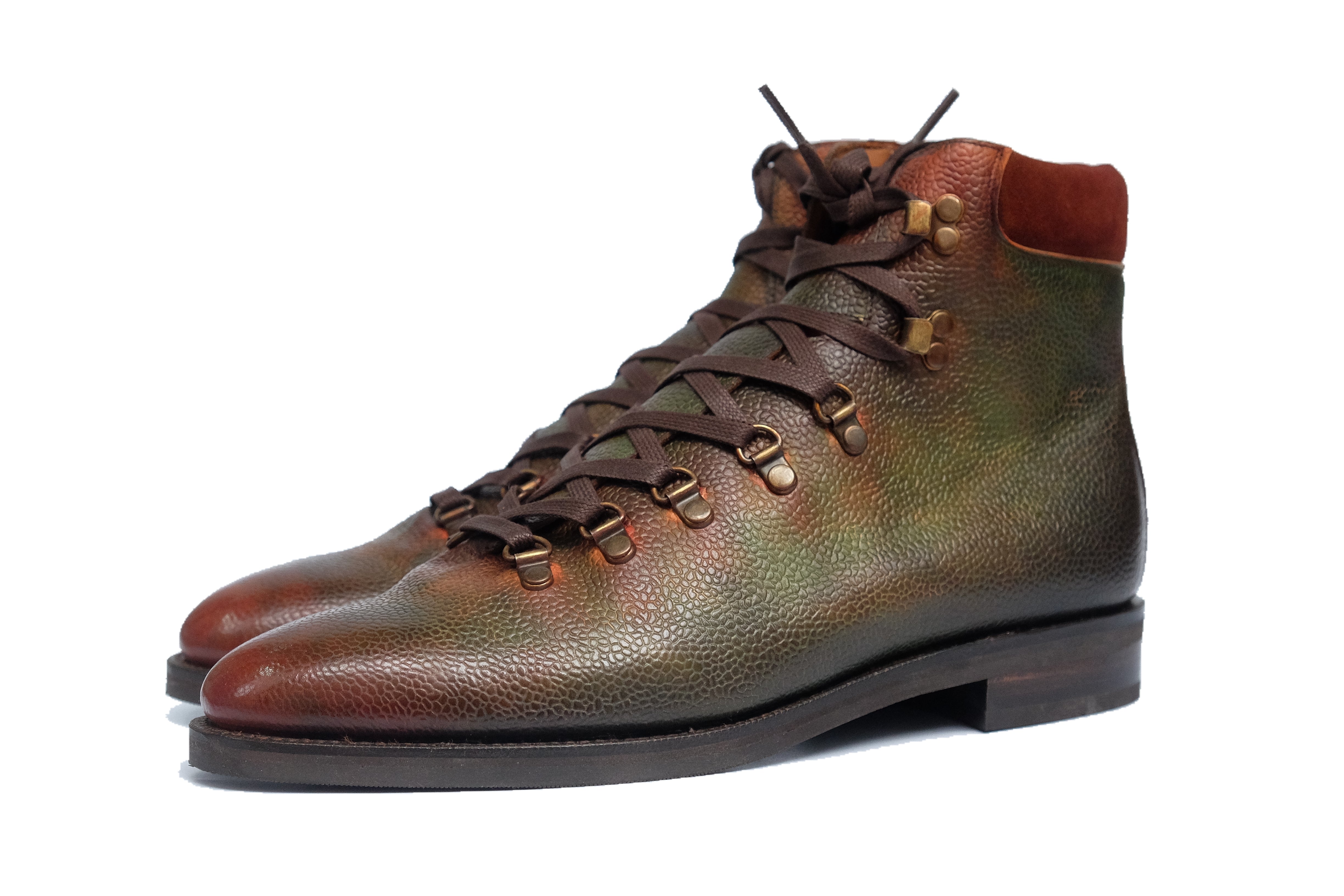 Patina Petrol Forest - MTO - Snoqualmie - TMG Last - City Rubber Sole