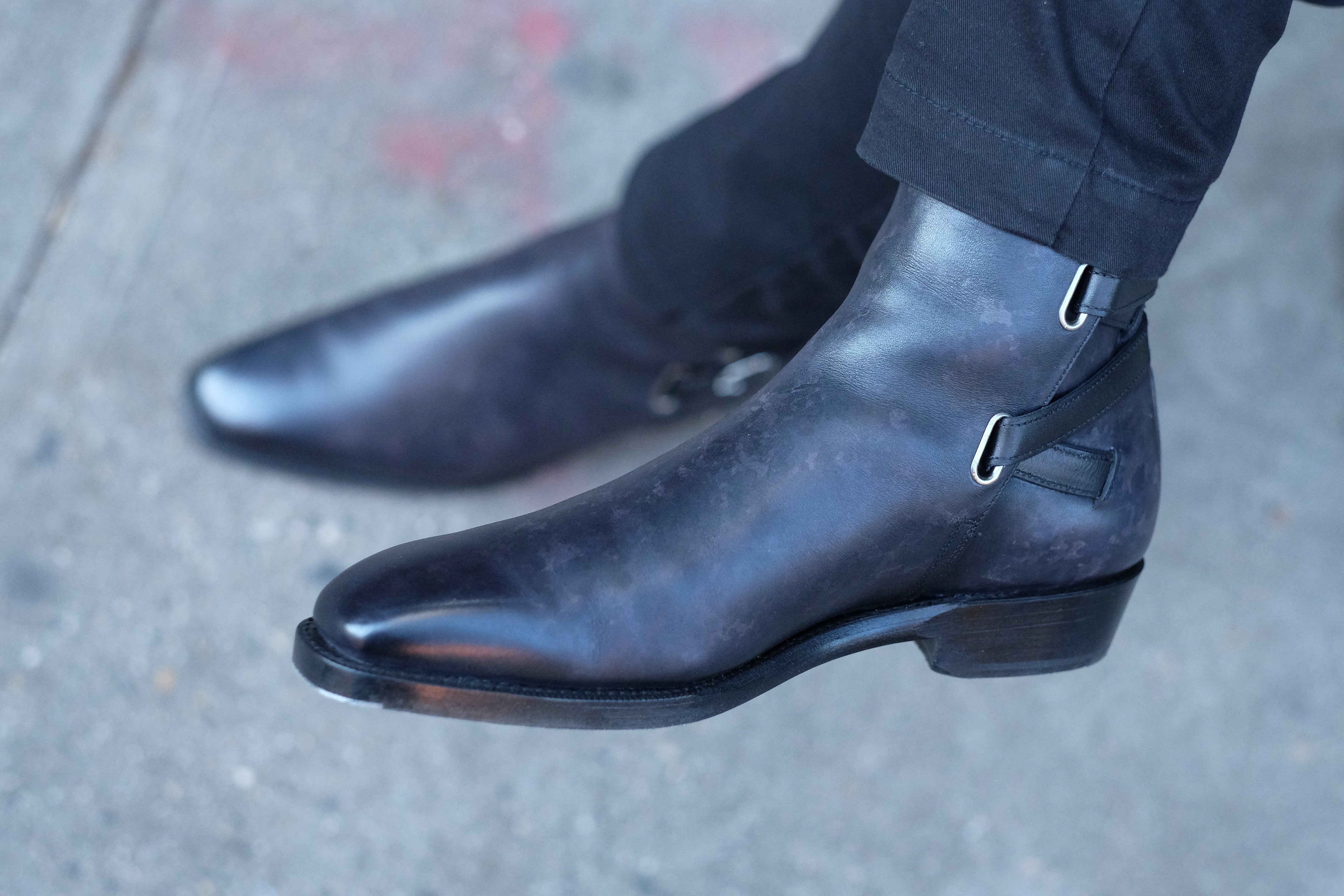 Genesee - Black Marble Patina – J.FitzPatrick Footwear